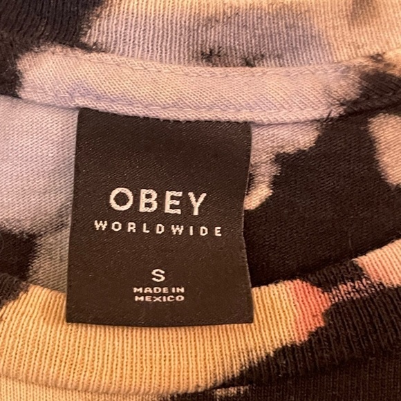Obey Tie-Dye Long Sleeve Shirt - Picture 4 of 5